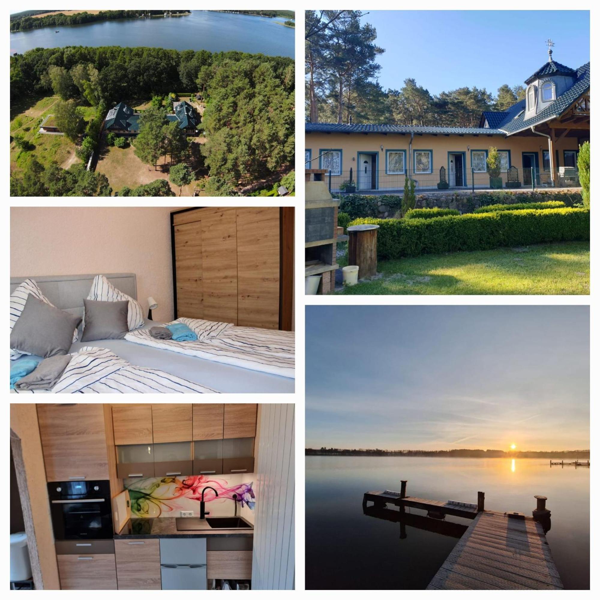 Ferienwohnung Amsel Rheinsberg Exterior foto